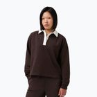 Bluză pentru femei Sweaty Betty Revive Rugby espresso brown