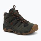 Încălțăminte de trekking pentru bărbați KEEN Headout Mid Waterproof black olive/fossil orange