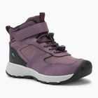 KEEN Skua Mid WP cizme de drumeție pentru copii negru plum/plum perfect