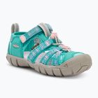 KEEN Seacamp II CNX sandale pentru copii aqua/giggle roz