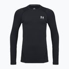 Longsleeve de antrenament pentru bărbați Under Armour CG Armour Fitted Crew black/white