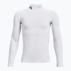 Bluză de antrenament cu mânecă lungă Under Armour Cg Armour Mock white/black