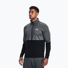 Tricou de antrenament Under Armour Pique Track gri pentru bărbați 1366202