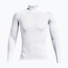 Tricou cu mânecă lungă pentru bărbați Under Armour Ua Hg Armour Comp Mock alb 1369606-100