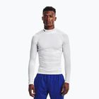 Tricou cu mânecă lungă pentru bărbați Under Armour Ua Hg Armour Comp Mock alb 1369606-100