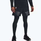 Pantaloni scurți de antrenament pentru bărbați Under Armour UA Armourprint Woven negru 1370416