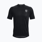 Tricou de antrenament pentru bărbați Under Armour Ua Armourprint SS negru 1372607-001