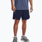 Pantaloni scurți de antrenament Under Armour Ua Stretch-Woven pentru bărbați  albastru marin 1351667-410