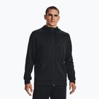 Bluză pentru bărbați Under Armour Fleece FZ Hoodie black/black
