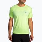 Tricou de alergare pentru bărbați Brooks Atmosphere 2.0 lime/elevate