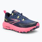 Încălțăminte de alergare pentru femei Brooks Cascadia 18 grey blue/pink/sunny lime