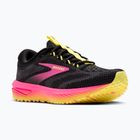 Încălțăminte de alergare pentru femei Brooks Revel 7 black/pink/lemon tonic