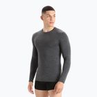 Longsleeve termoactiv pentru bărbați icebreaker Merino 150 Anatomica Crewe jet heather