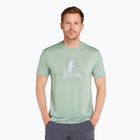 Tricou de trekking pentru bărbați icebreaker Merino 150 Tech Lite Polar Paddle moss