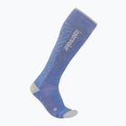 Șosete de schi pentru bărbați icebreaker Merino Ski+ Medium OTC Mountain Contour brilliant/ether/baja