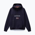 Hanorac pentru bărbați Napapijri Burgee Half Zip Hooded 2.0 blu marine