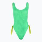 Costum de baie dintr-o piesă pentru femei Hurley  Solid Scrunch Moderate One Piece seafoam
