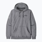 Patagonia Fitz Roy Icon Uprisal Hanorac cu glugă din gravel heather Sweatshirt