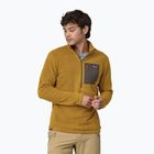 Bărbați Patagonia R1 Air Zip Neck fleece hanorac cosmic aur cosmic