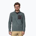 Bărbați Patagonia R1 Air Zip Neck fleece hanorac nou verde nouț