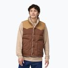 Vestă pentru bărbați Patagonia Reversible Bivy Down moose brown