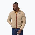 Bărbați Patagonia Retro Pile el capac kaki kaki w/sisu maro fleece sweatshirt