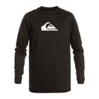 Longsleeve de înot pentru bărbați Quiksilver Solid Streak black