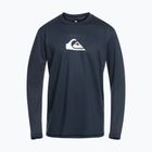 Longsleeve de înot pentru bărbați Quiksilver Solid Streak navy blazer/white
