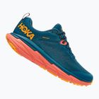 Pantofi de alergare pentru femei HOKA Challenger ATR 6 GTX albastru/coral camellia