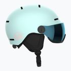 Cască de schi pentru copii  Salomon Orka Visor bleached aqua