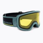 Ochelari de schi pentru copii Salomon Lumi Flash atlantic blues/flash yellow pentru copii