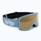 Ochelari de schi pentru copii Salomon Rio Jr smoke blue/flash gold