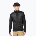 Geacă hibrid Salomon Elixir Hybrid Hoodie Insulated deep black
