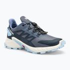 Încălțăminte de alergare pentru femei Salomon Supercross 4 grisaille/white/cashmere blue