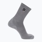 Șosete Salomon Sunday Smart Crew shark skin/ black