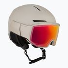 Cască de schi Salomon Osmo Pro Sigma Photo light bronze met/black/poppy red
