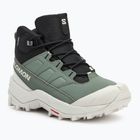 Încălțăminte de trekking pentru femei Salomon Crosstrak WP agave green/black/can ary green
