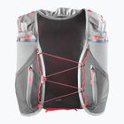 Vestă de alergare Salomon ADV SKIN 12 Set castelrock/alloy/neon flame