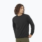 Bluză de drumeție pentru bărbați Salomon Motomesh Crewneck  deep black