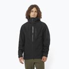 Geacă softshell pentru bărbați Salomon Outline 3l GTX deep black