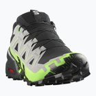 Încălțăminte de alergare pentru bărbați  Salomon Speedcross 6 GTX black/alloy/green gecko