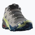 Pantofi de alergare bărbați Salomon Speedcross 6 castlerock/crem lime/poseidon