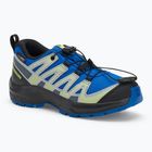 Încălțăminte de drumeție pentru copii Salomon XA PRO V8 WP nautical blue/black/sharp green