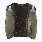 Vestă de alergare Salomon Active Skin 4 Gravel Set wren/deep lichen green/spicy mustard