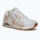 Încălțăminte pentru femei SKECHERS Uno Metallic Love white/multicolor metallic