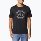 Tricou de trekking pentru bărbați Columbia Rapid Ridge Graphic negru 1888813020