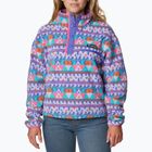 Bluză fleece pentru femei Columbia Helvetia Cropped Half Snap movă 2014561