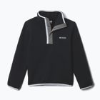 Bluză fleece pentru copii Columbia Halvetia II Half Snap Fleece black/city grey