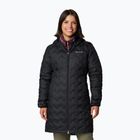 Palton Columbia Delta Ridge II Long Down negru pentru femei