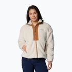Bluză pentru femei Columbia Boundless Discovery Sherpa Full Zip II chalk/camel brown